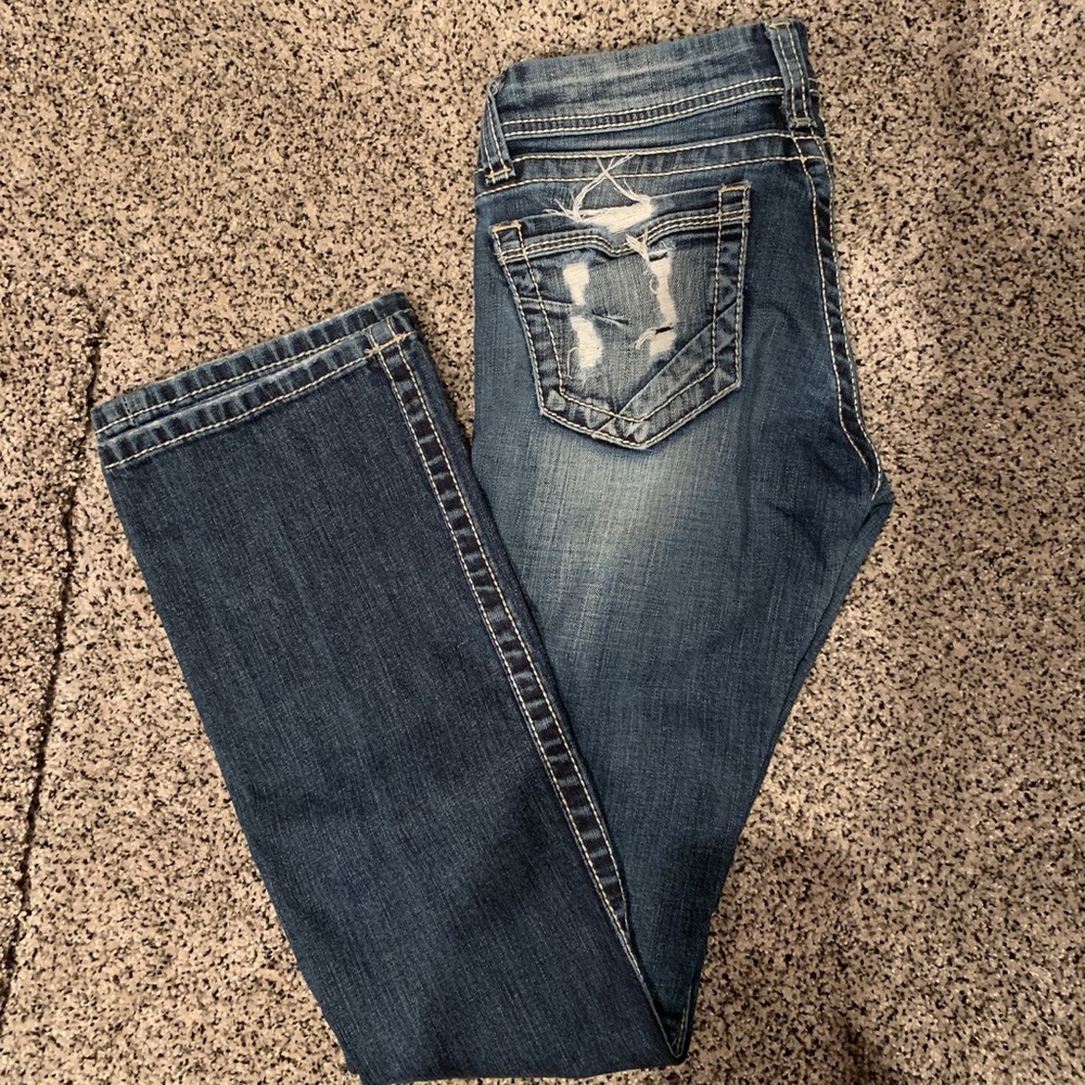 LOW RISE BKE JEANS